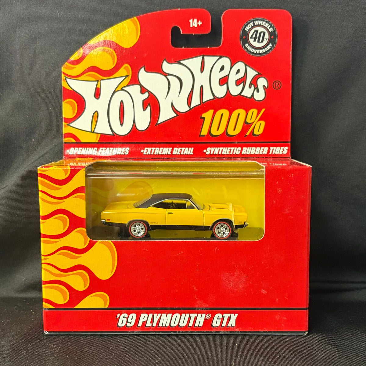 Hot Wheels 100% Red Box 1969 Plymouth GTX