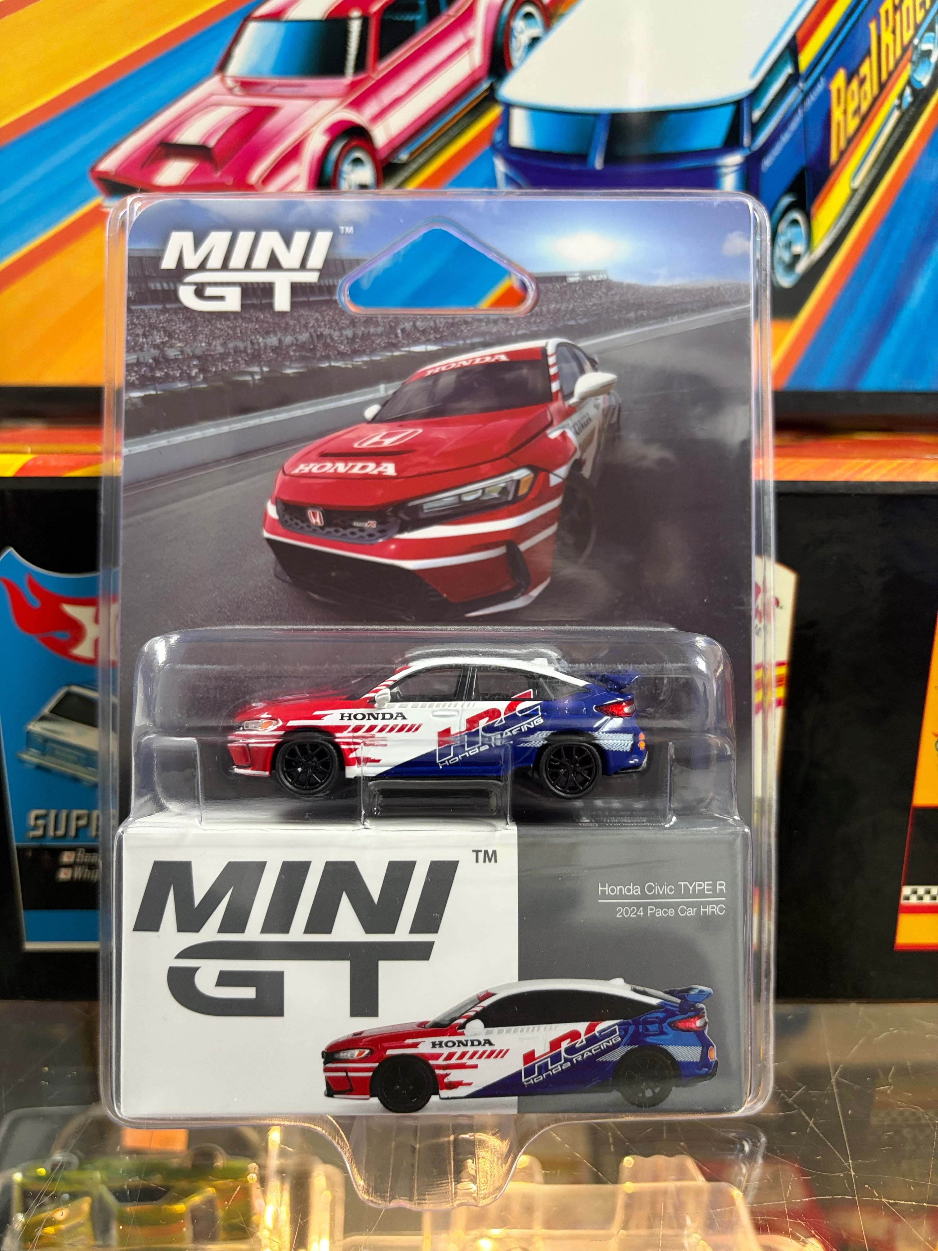 Mini GT #1079 Honda Civic TYPE R 2024 Pace Car