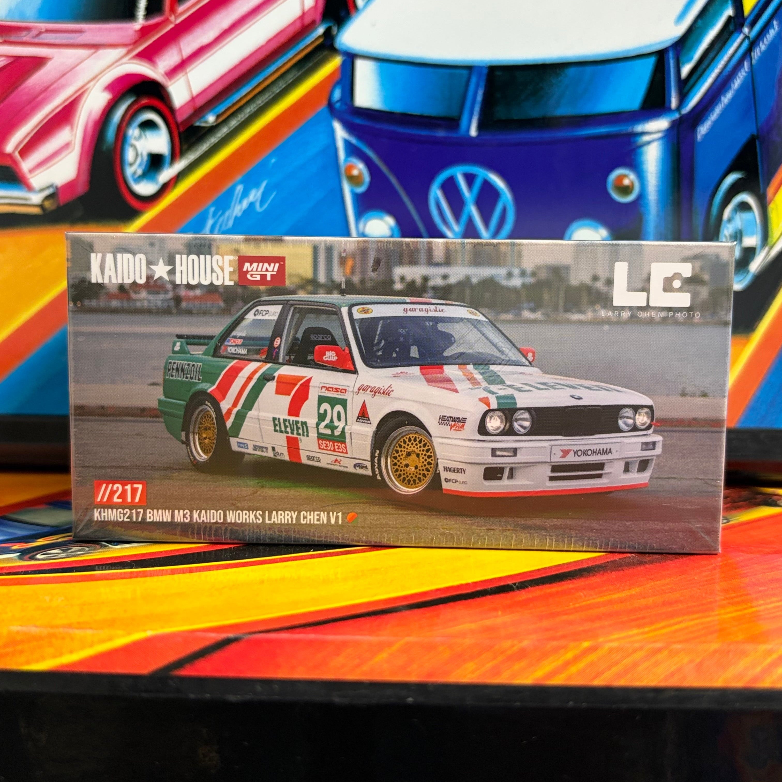 Kaido House 1:64 BMW M3 Kaido Works Larry Chen V1 – USA Exclusive – MiJo Exclusives