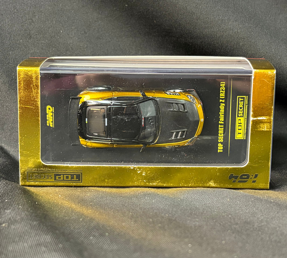 INNO64 1:64 Top Secret Nissan Fairlady Z (RZ34) Gold