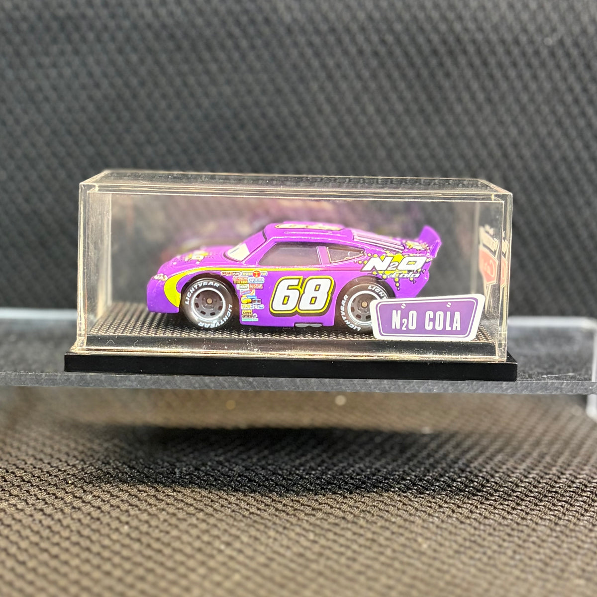 Disney Pixar Cars N2O Cola 2008 Mail-In Promo with Display Case