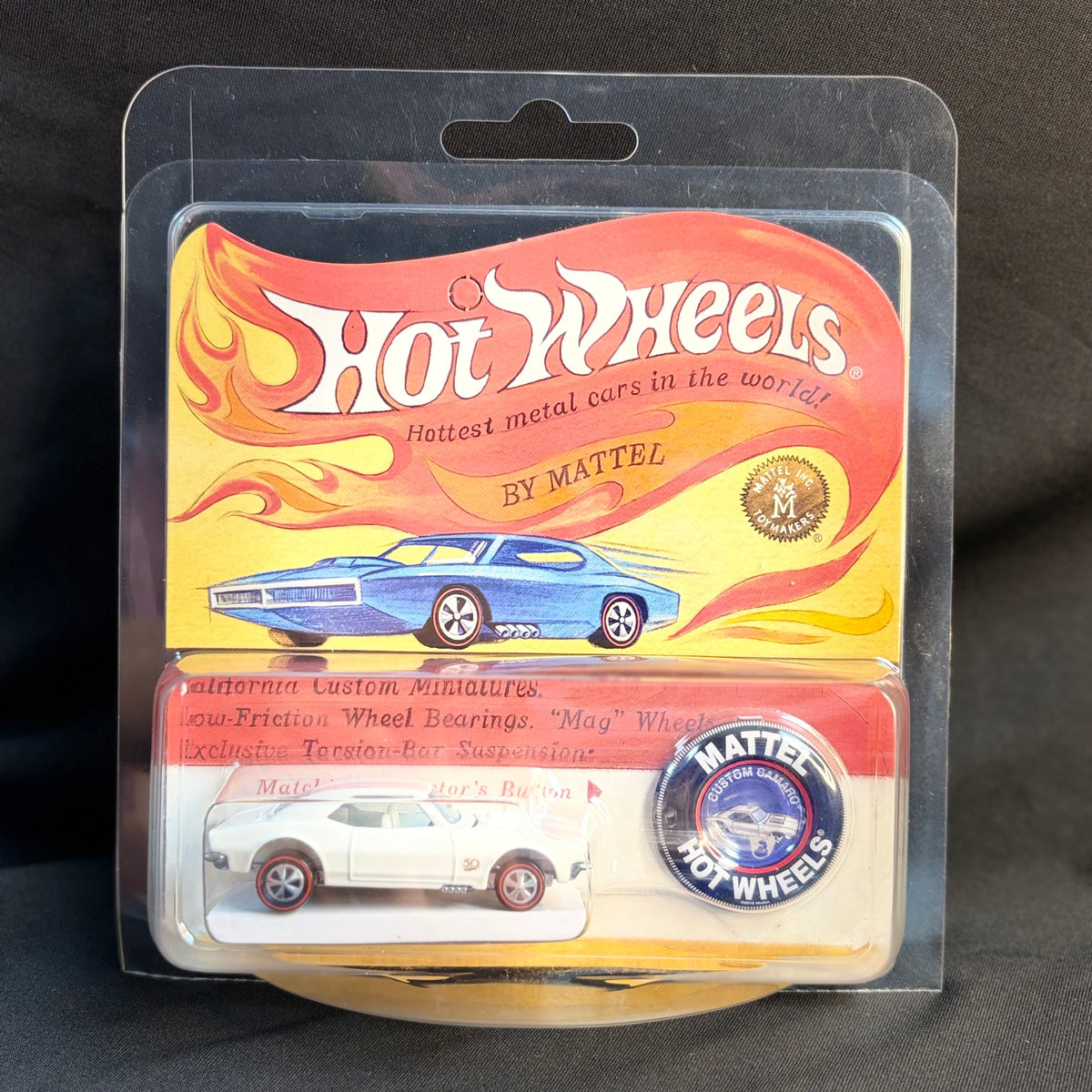 Hot Wheels 2018 RLC White Enamel '67 Custom Camaro