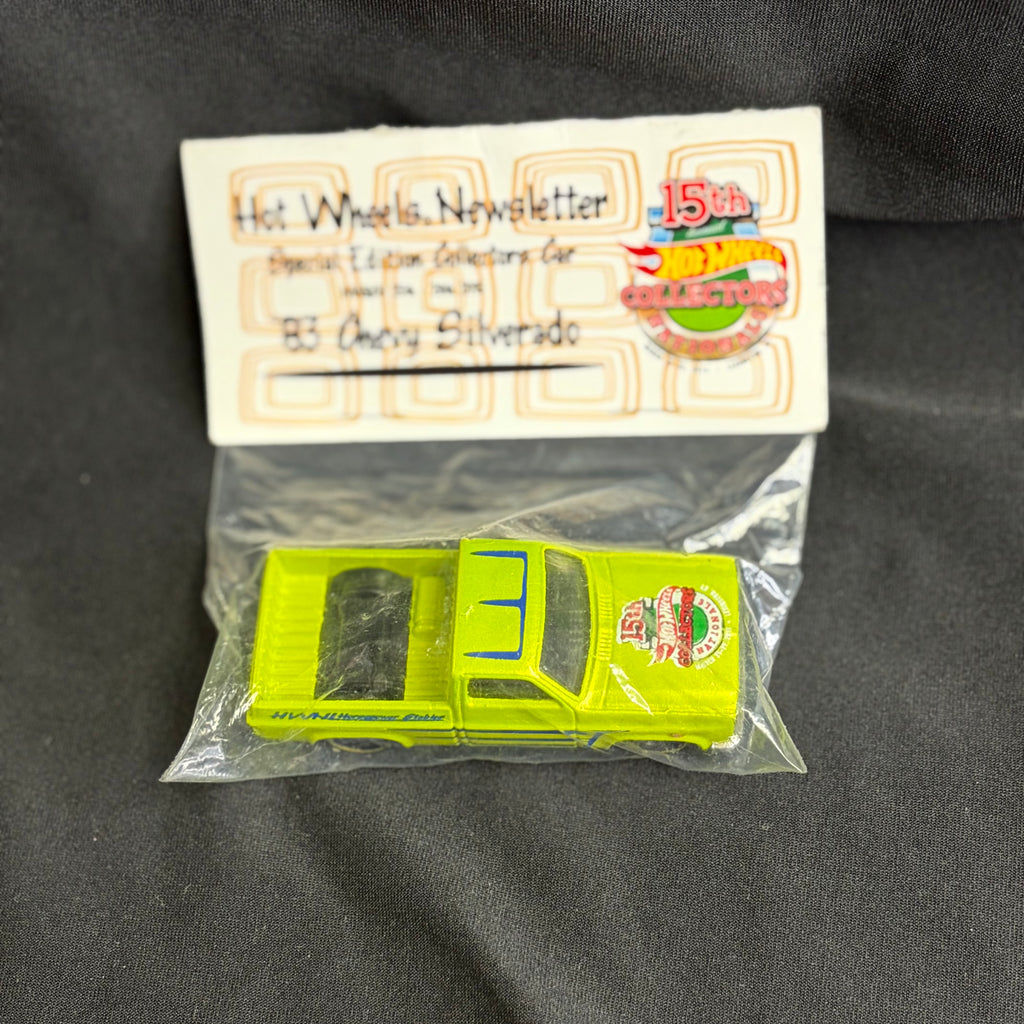 Hot Wheels Newsletter '83 Chevy Silverado – 15th Collectors Nationals (Baggie)
