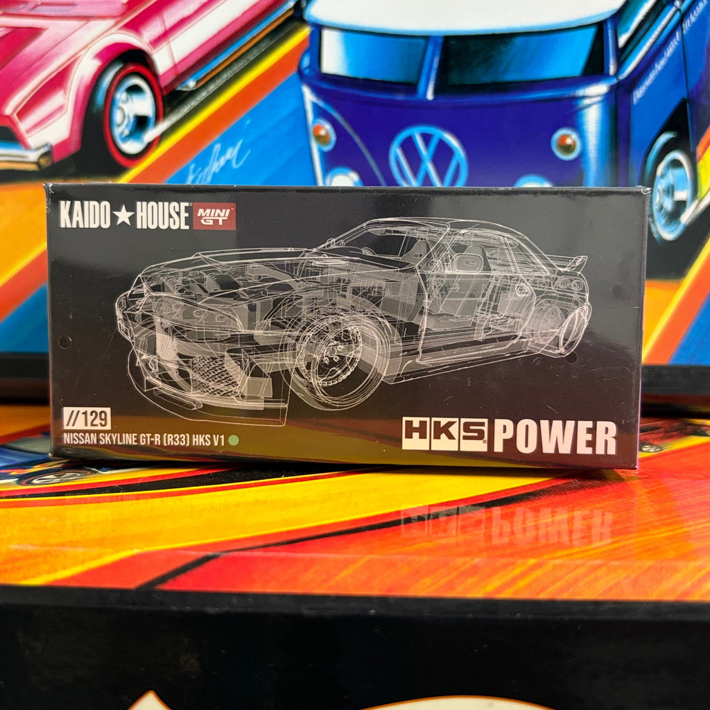 Kaido House #129 Nissan Skyline GT-R R33 HKS Version 1