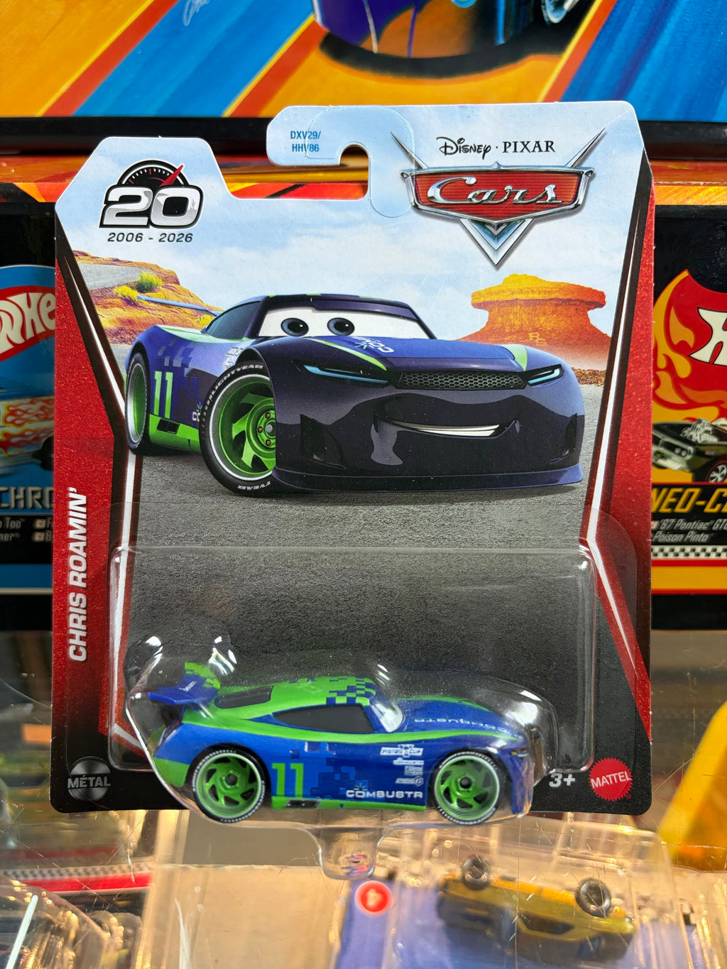 Disney Pixar Cars Die-Cast Metal 1:55 Scale Vehicle – Chris Roamin'