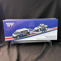Mini GT Porsche 911 Dakar #718 & Volkswagen ID. Buzz w/Trailer 1:64 MGTS0019