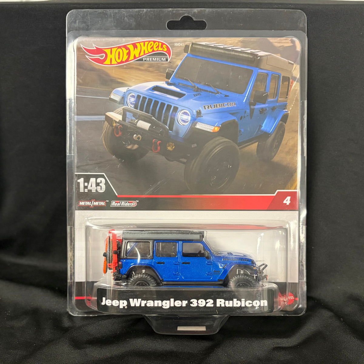 Hot Wheels Premium Jeep Wrangler 392 Rubicon #4 Blue