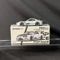 Pop Race Toyota Supra Top Secret GT300 RHD Silver