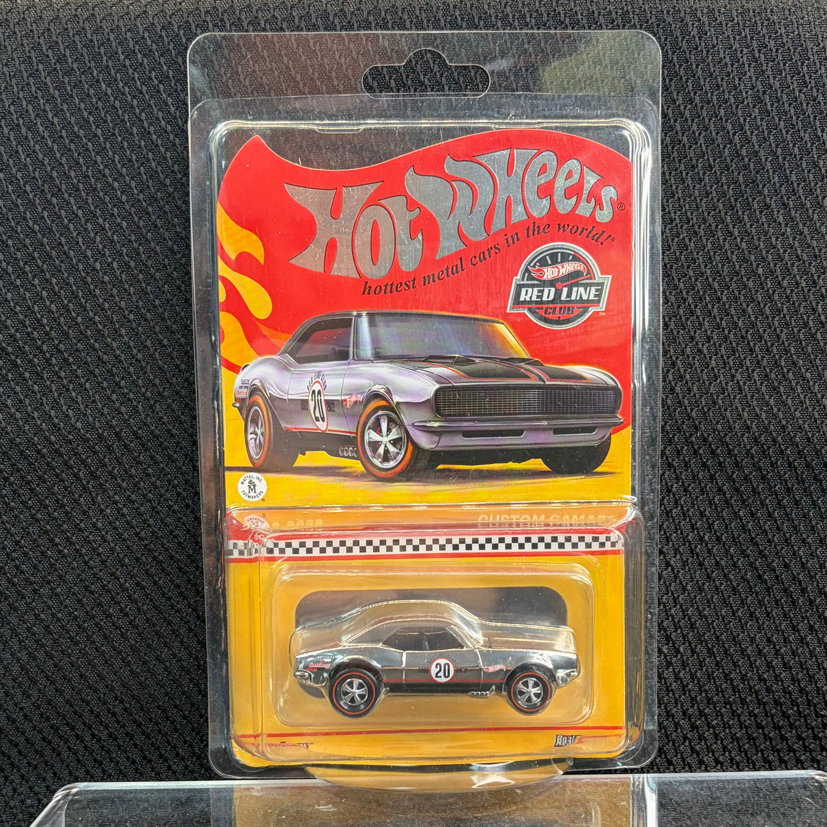 Hot Wheels RLC Custom Camaro Silver 2002-2022