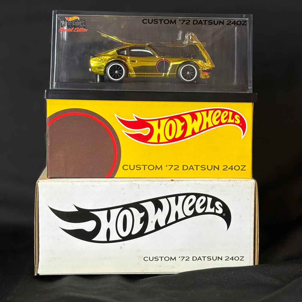 Hot Wheels RLC Exclusive Custom '72 Datsun 240Z Gold HCK32