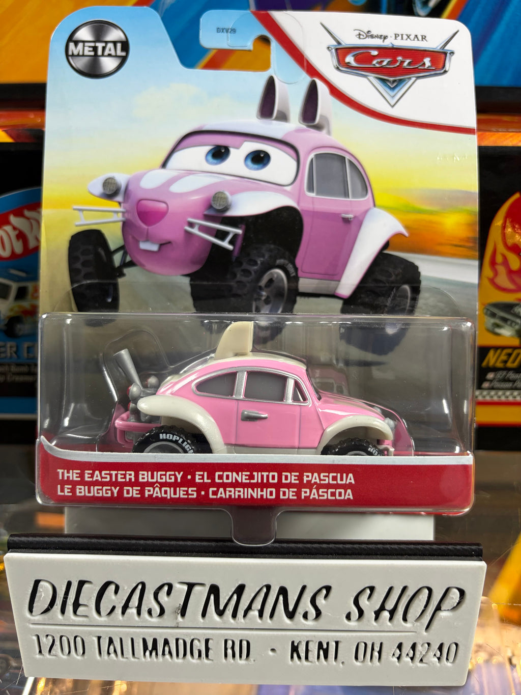 Disney Pixar Cars Easter Buggy Die-Cast Metal 1:55 Scale