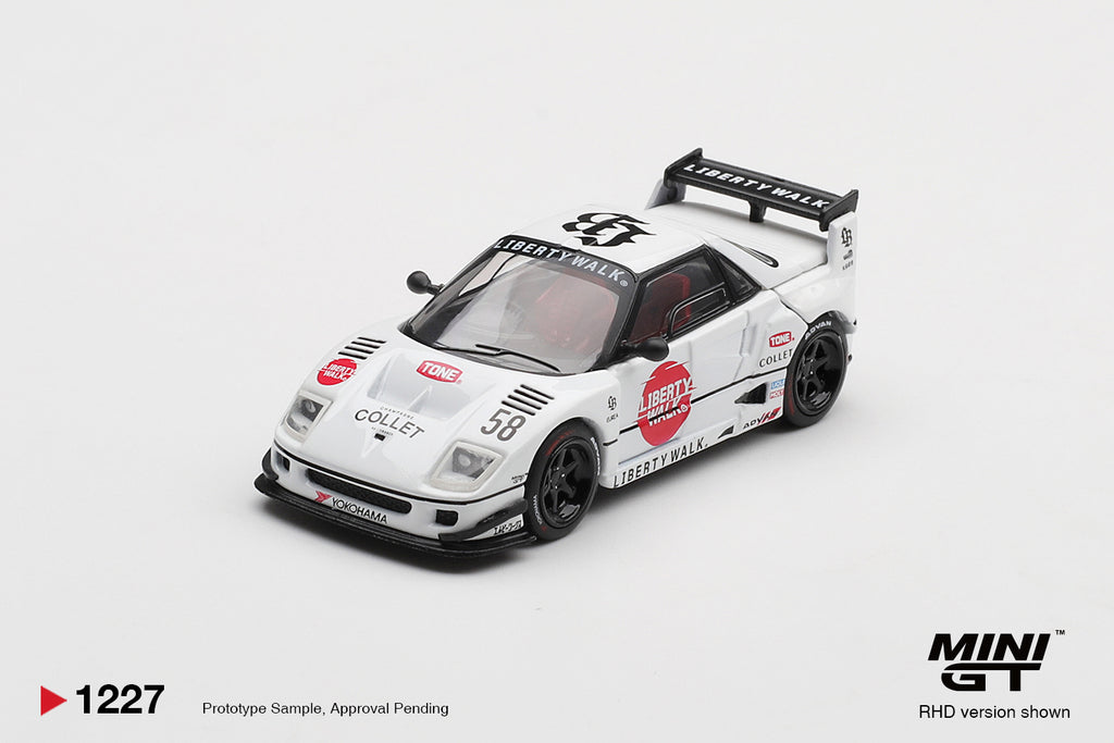 Mini GT #1227 Mazda AZ-1 Liberty Walk LB40 LB-Hinomaru RHD MGT01227-BL