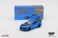 MINI GT #1141 Ford Mustang Dark Horse 2024 - Grabber Blue