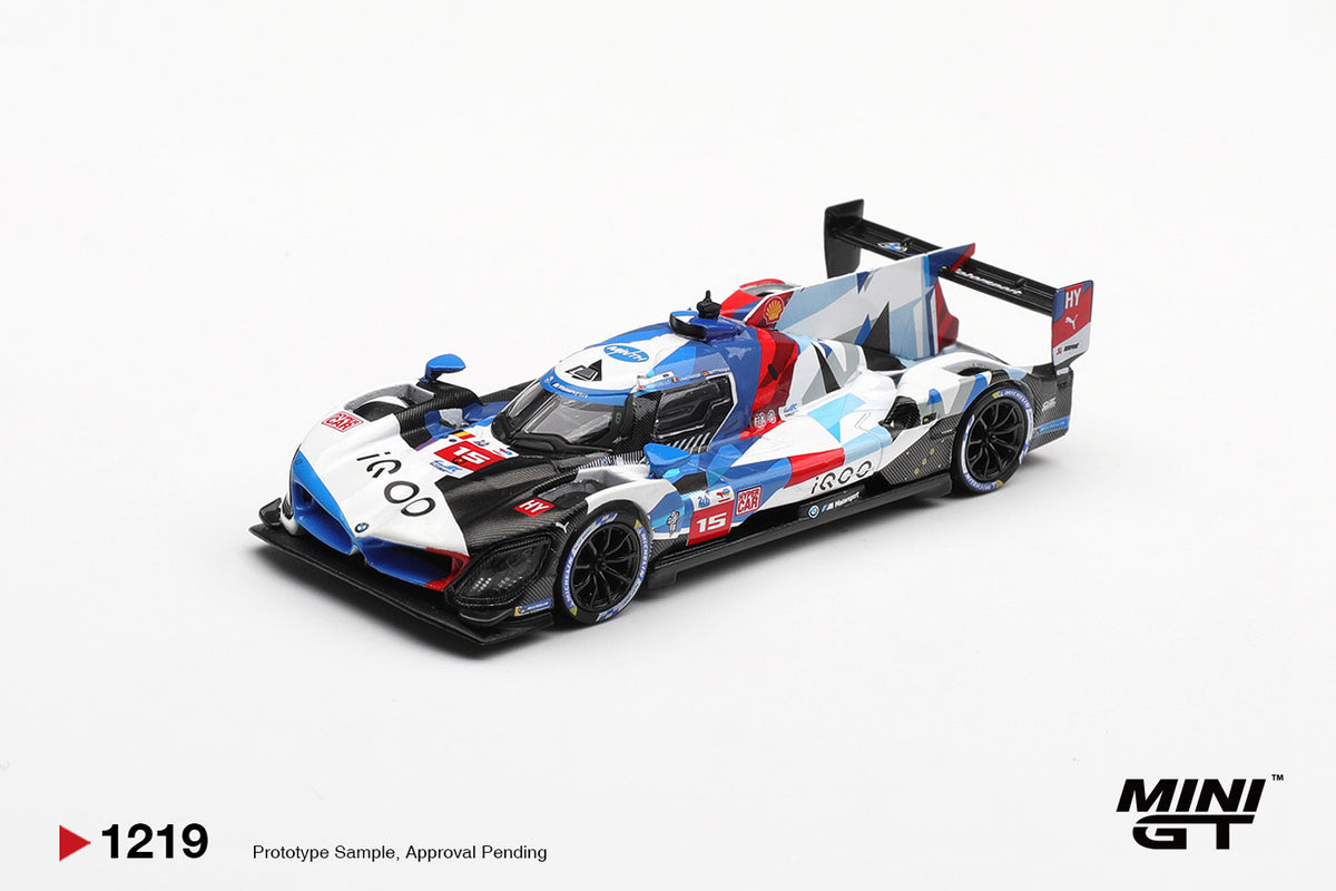 MINI GT #1219 BMW M Hybrid V8 #15 2024 Le Mans