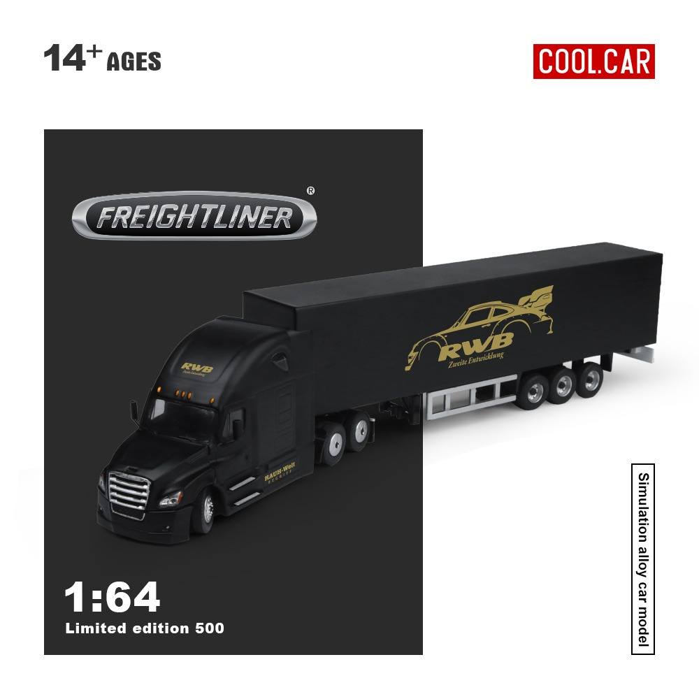 Cool Car 1:64 Freightliner Container Truck RWB Livery