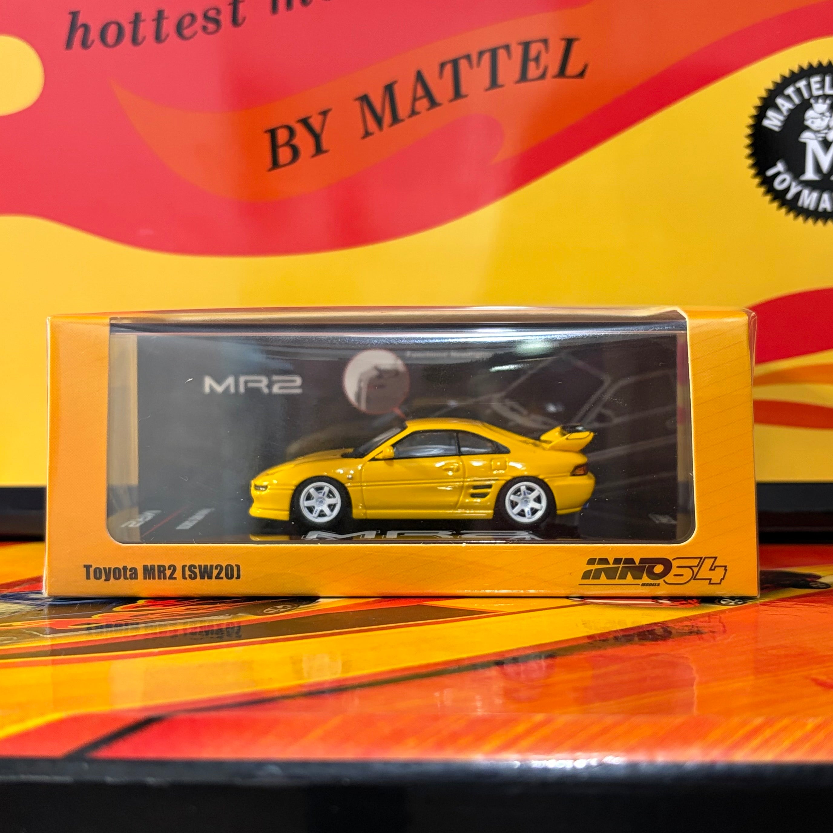 Inno64 Toyota MR2 SW20 Yellow