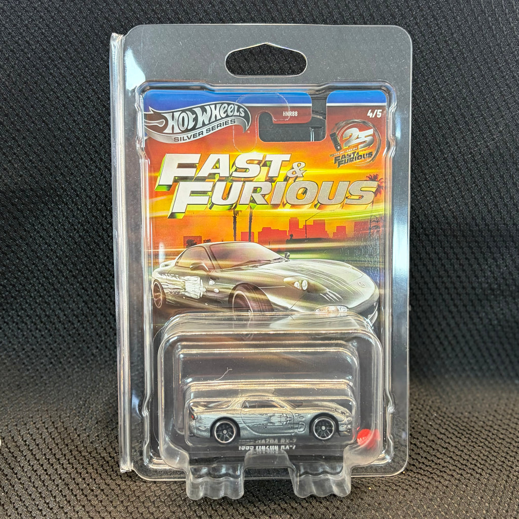2026 Hot Wheels Fast & Furious Silver Series ZAMAC Set of 5