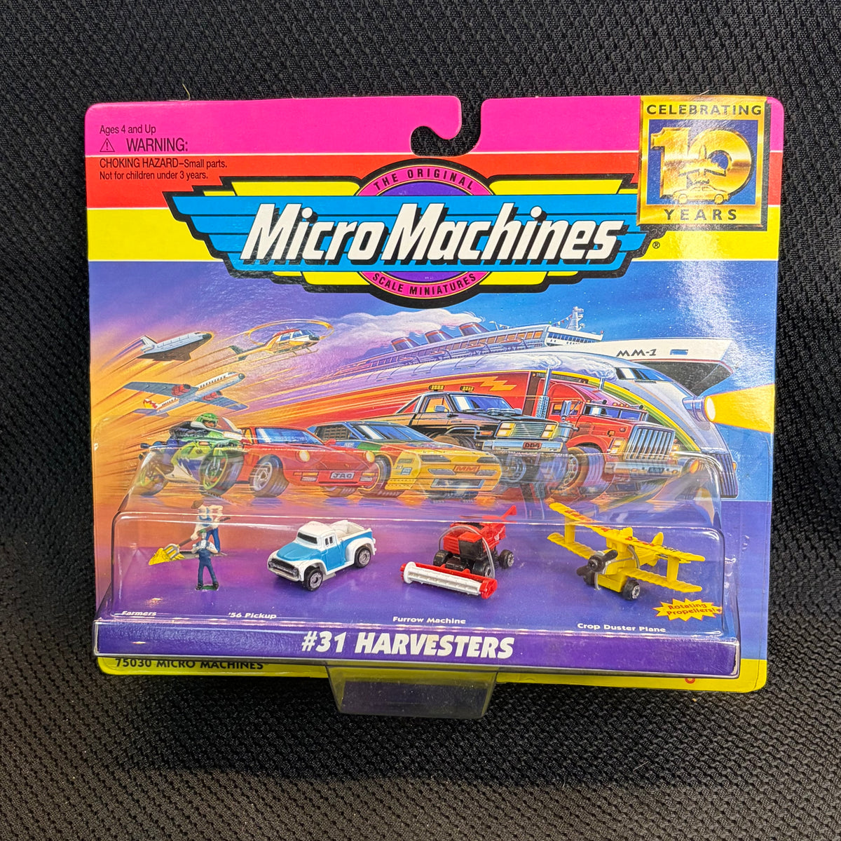 Micro Machines #31 Harvesters 10th Anniversary Collection Set