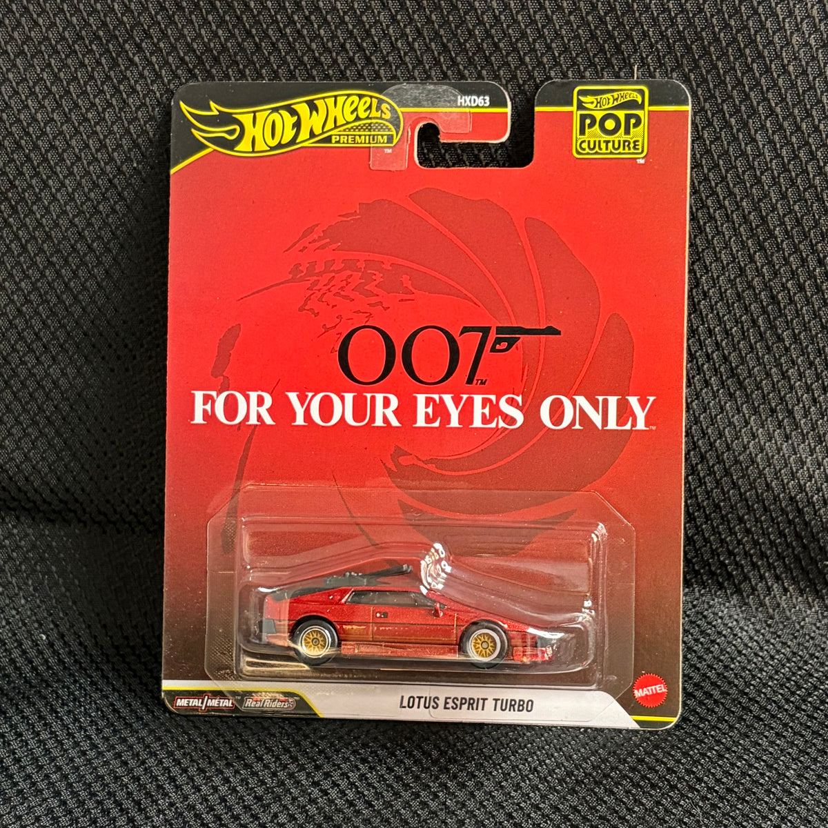 Hot Wheels Premium Pop Culture 007 James Bond Lotus Esprit Turbo