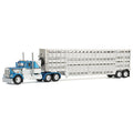 DCP 1/64 Kenworth W900A Sleeper & Wilson 45' Vintage Livestock Trailer | #60-2136