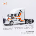 1:64 Scale 2018 Freightliner Cascadia - White with Stripes