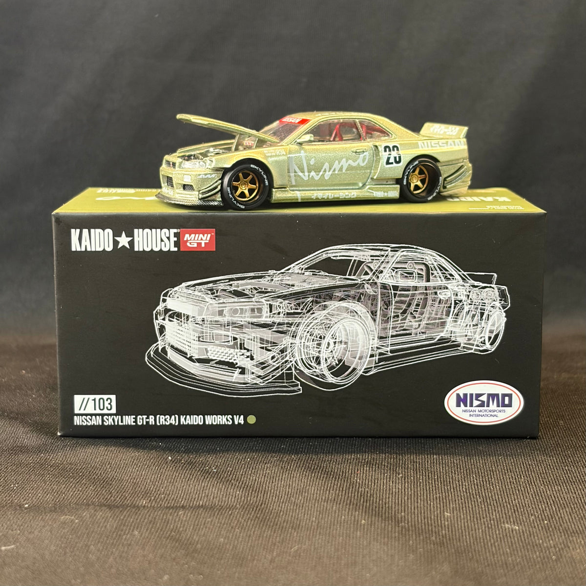 Kaido House #103 Nissan Skyline GT-R R34 Kaido Works V4