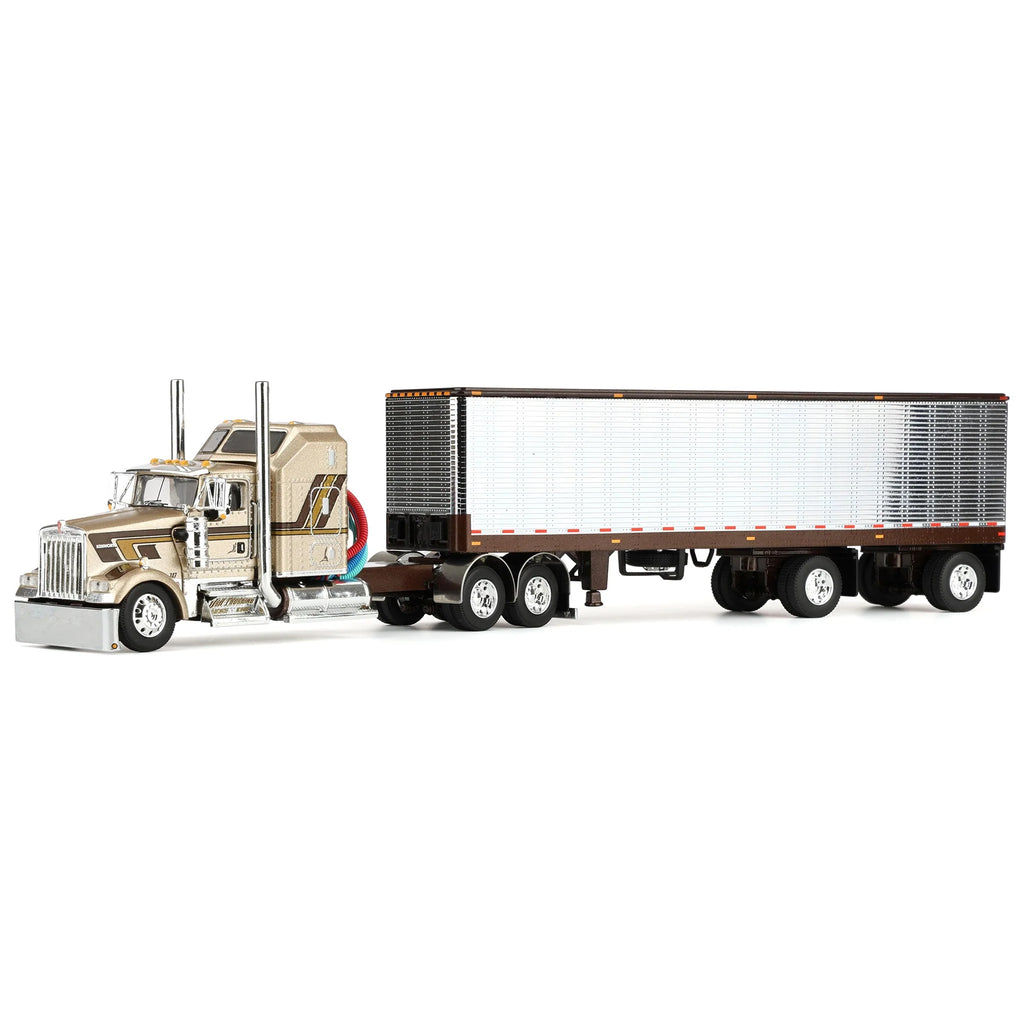First Gear DCP – Kenworth W900L with 40ft Vintage Trailer | Red's Favorites #1: Jason Sanders (1:64)