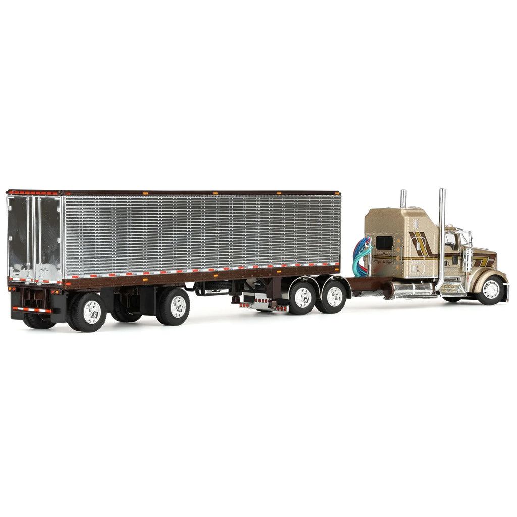 First Gear DCP – Kenworth W900L with 40ft Vintage Trailer | Red's Favorites #1: Jason Sanders (1:64)