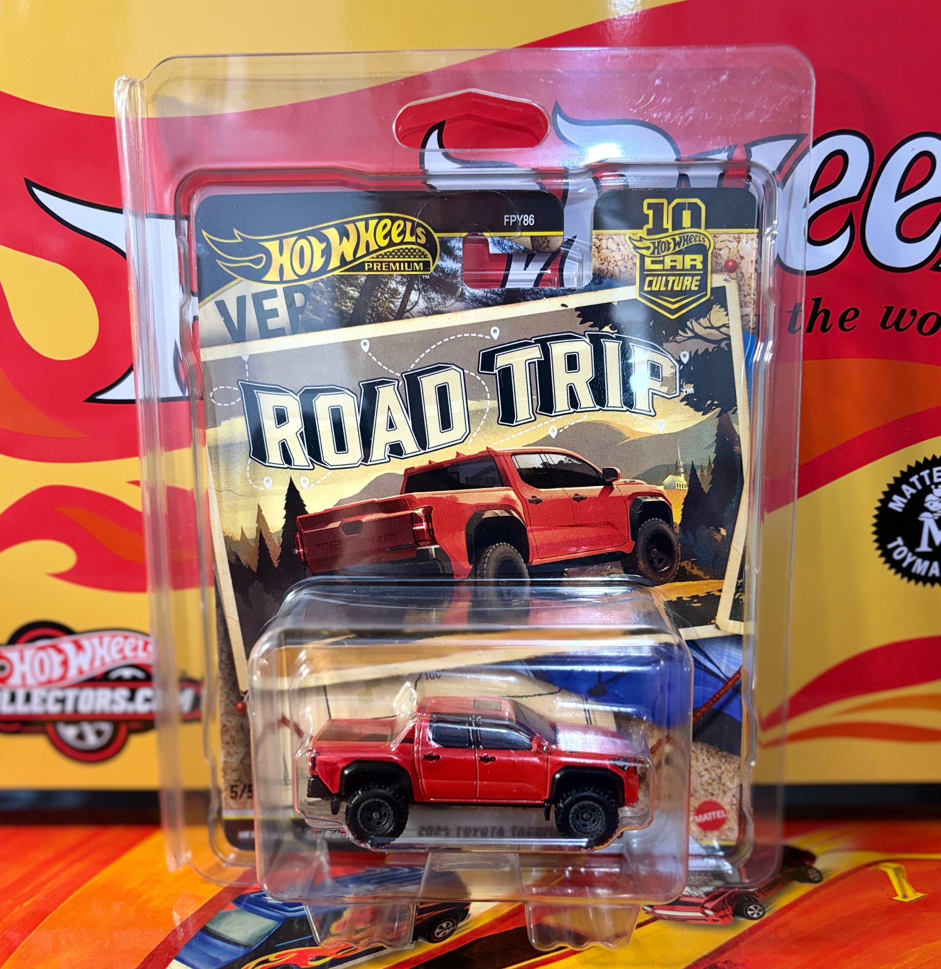 Hot Wheels Premium Car Culture Road Trip 2024 Toyota Tacoma TRD Pro 1:64
