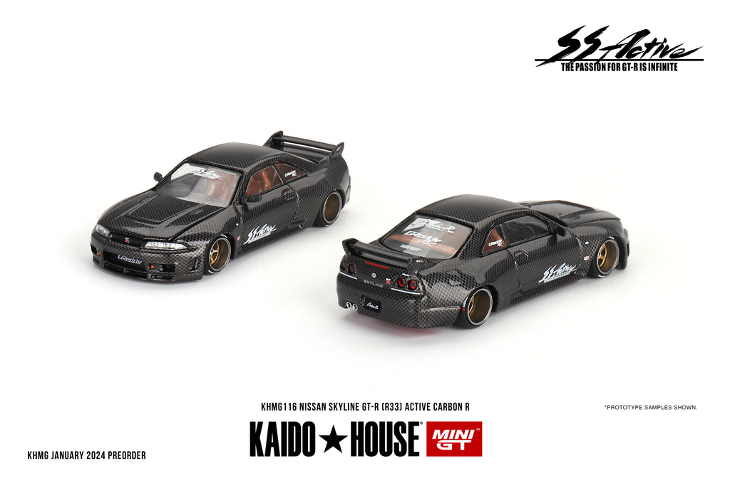 Kaido House #116 Nissan Skyline GT-R R33 Active Carbon Edition