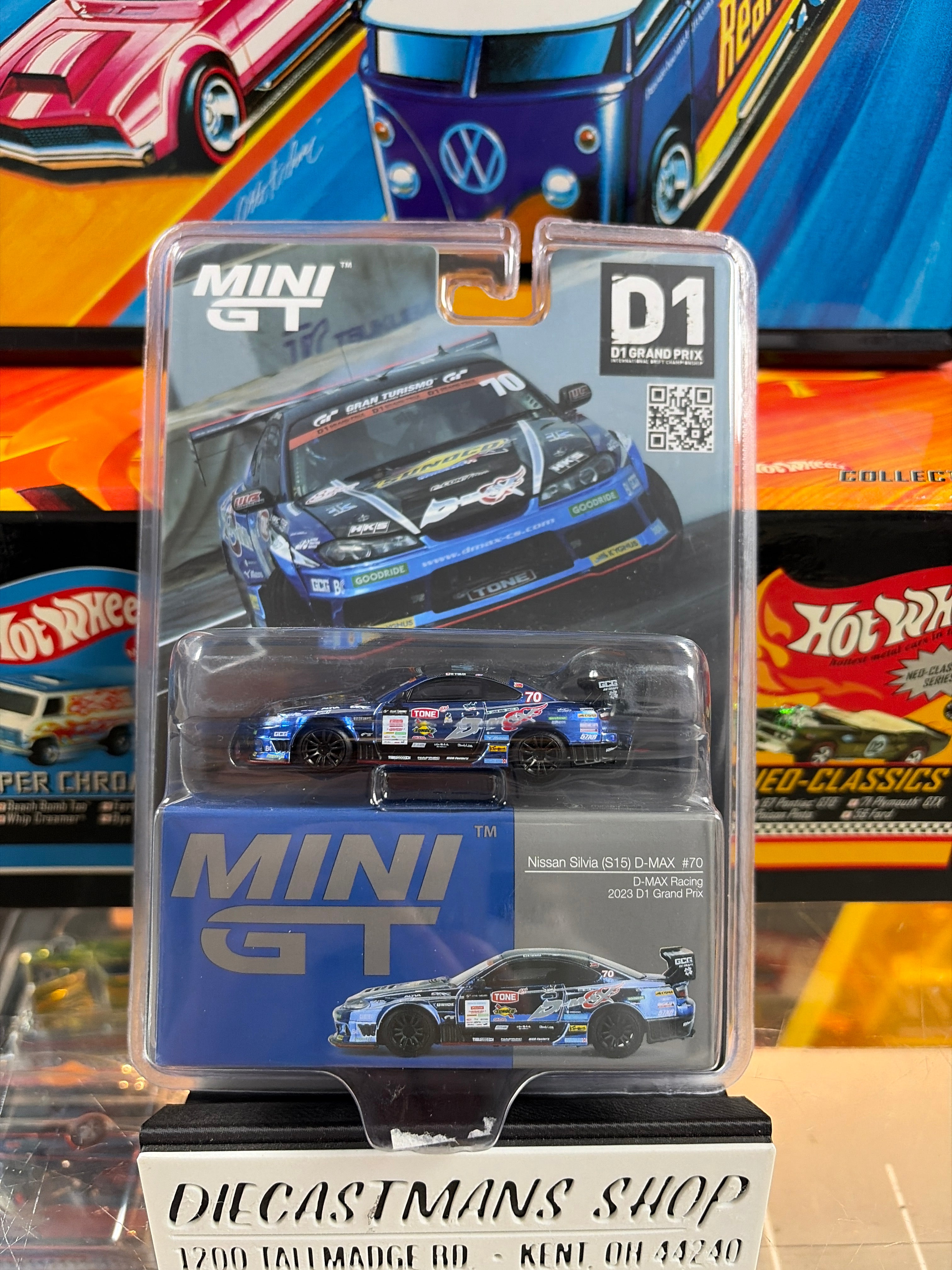 Mini GT #855 Nissan Silvia S15 D-MAX Racing 2023 D1 GP #855