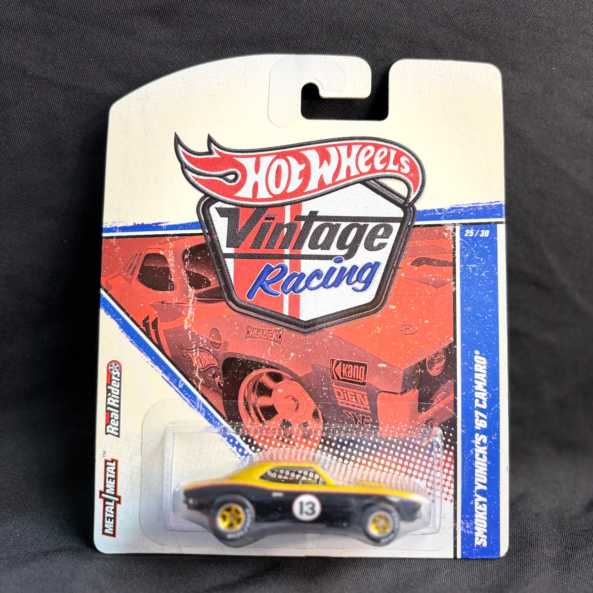 Hot Wheels Vintage Racing Smokey Yunick's '67 Camaro #25/30 T8450