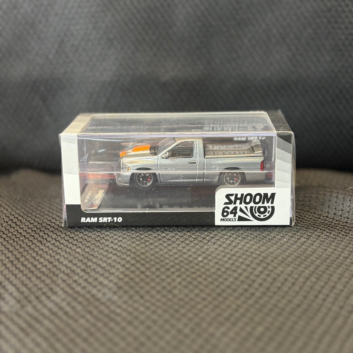 SHOOM 64 MODELS Silver Dodge RAM SRT-10 Pickup Truck