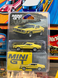 Mini GT #1139 Ford Mustang Mach 1 Grabber Yellow