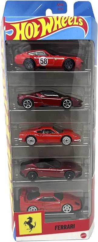 Hot Wheels 1:64 Basic 5 Pack Set 2026 Ferrari