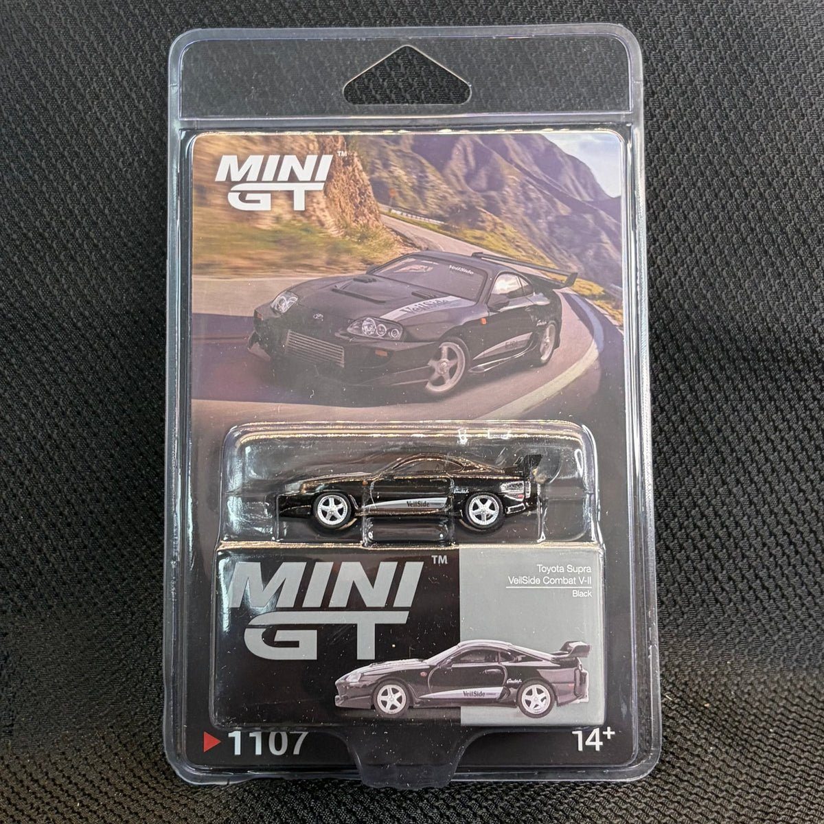 Mini GT #1107 Toyota Supra VeilSide Combat V-II Black