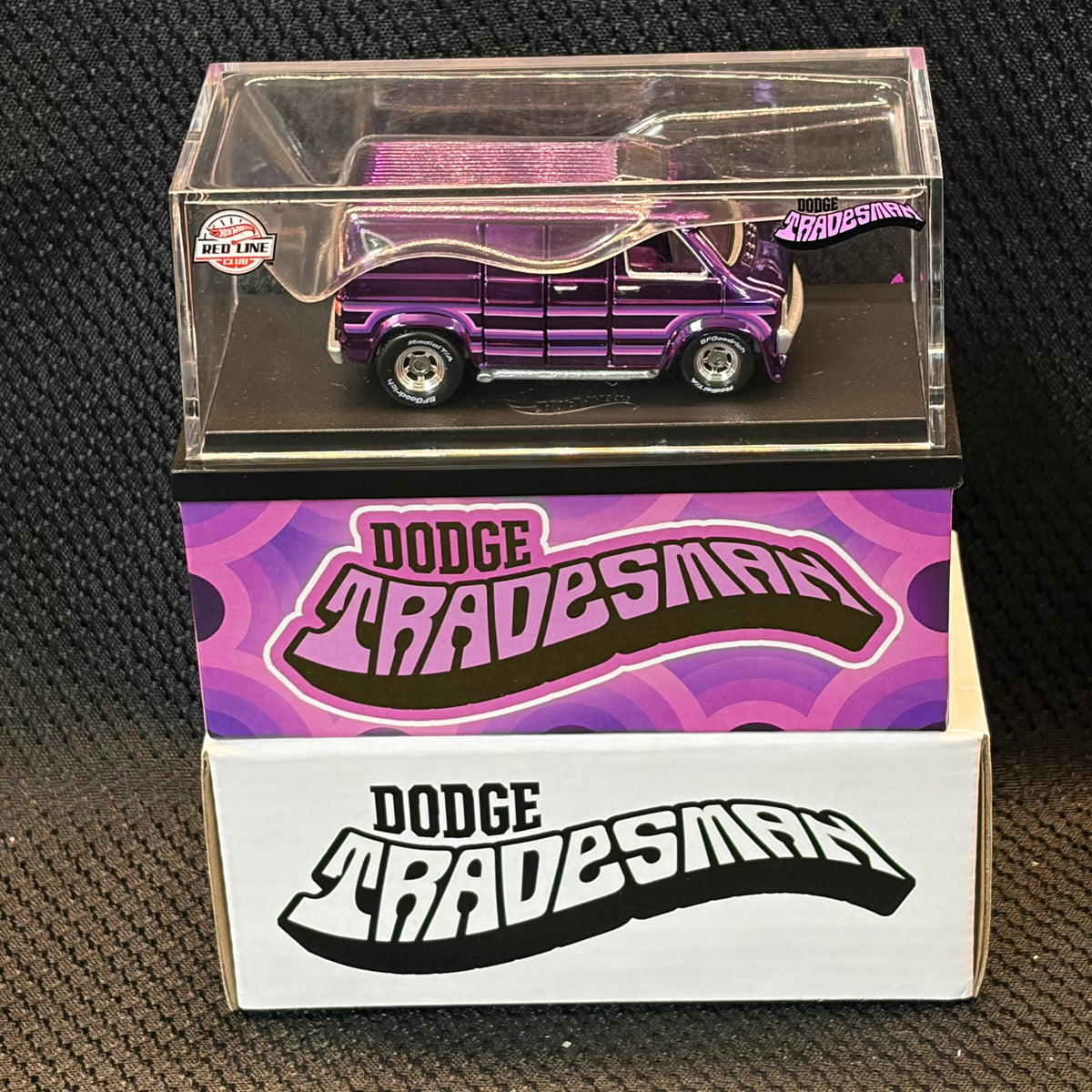 Hot Wheels RLC 1974 Dodge Tradesman Van Purple