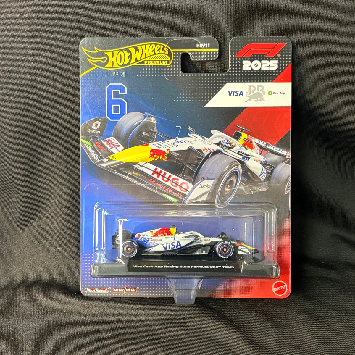 Hot Wheels Premium F1 Racing | Visa Cash App RB F1 Team #6
