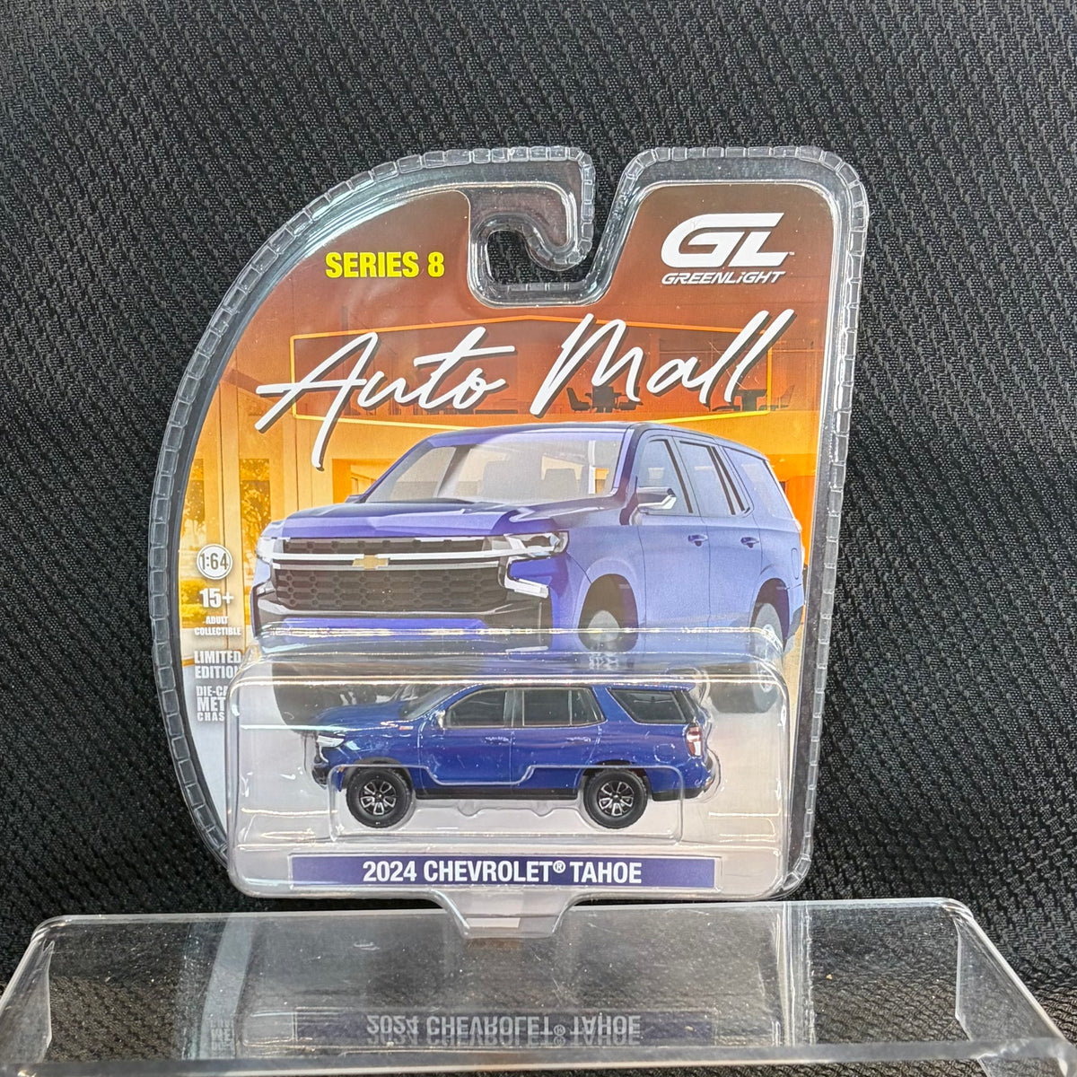 Greenlight 2024 Chevrolet Tahoe Midnight Blue Metallic