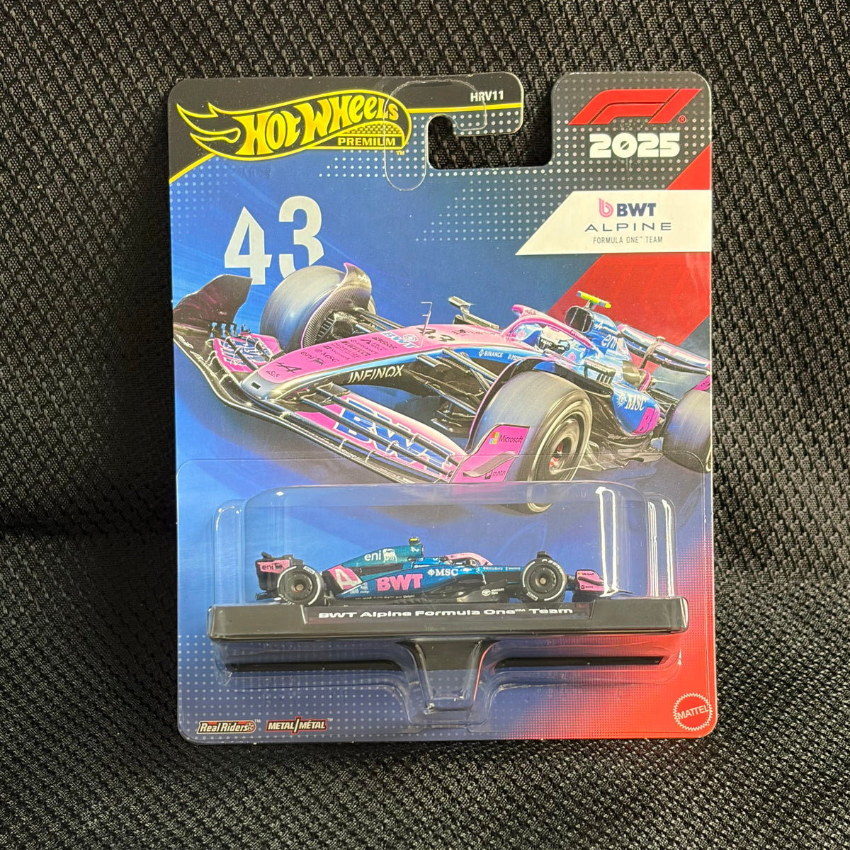 Hot Wheels Premium F1 Alpine #43 Franco Colapinto