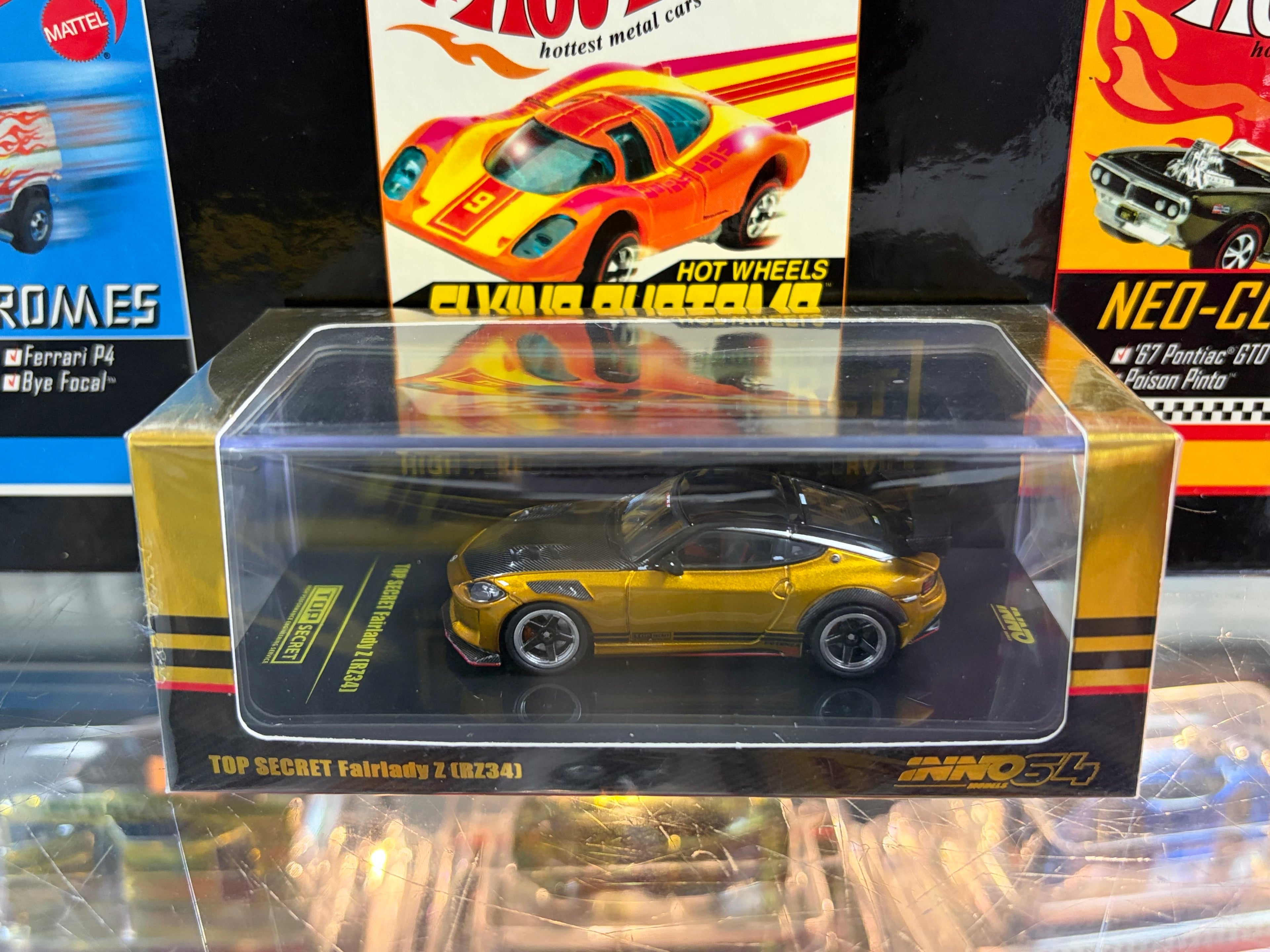 Inno64 Nissan Fairlady Z (RZ34) Top Secret Gold 400Z