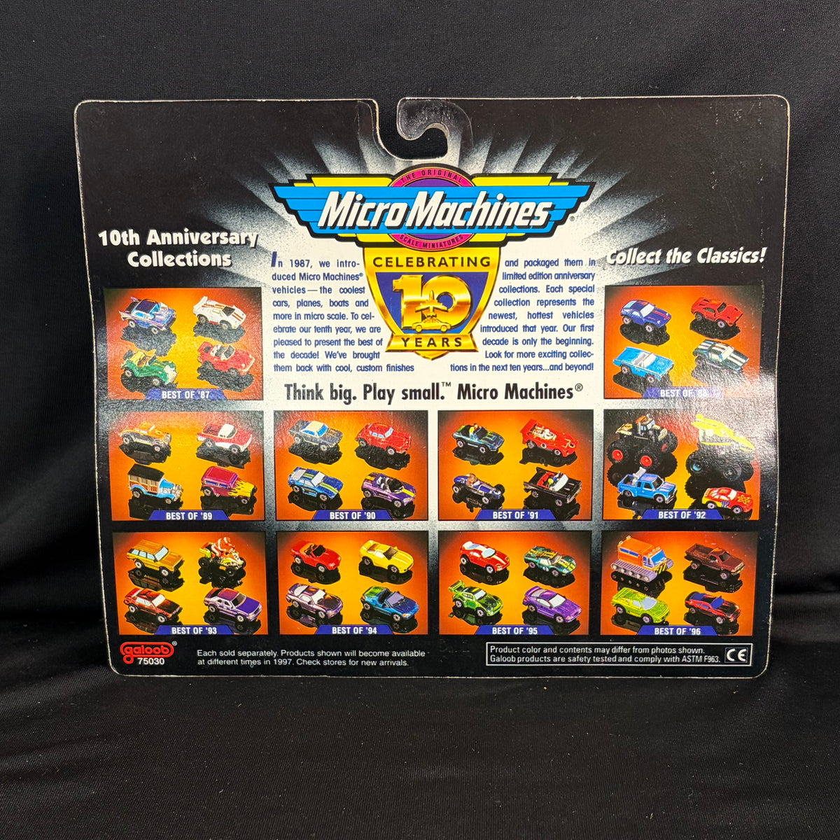 Micro Machines Celebrating 10 Years Best of '93