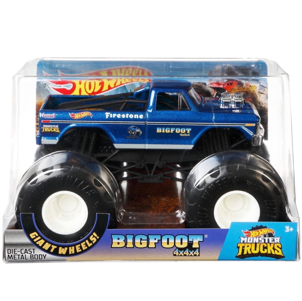 Hot Wheels Oversized Monster Trucks – Bigfoot 4x4x4