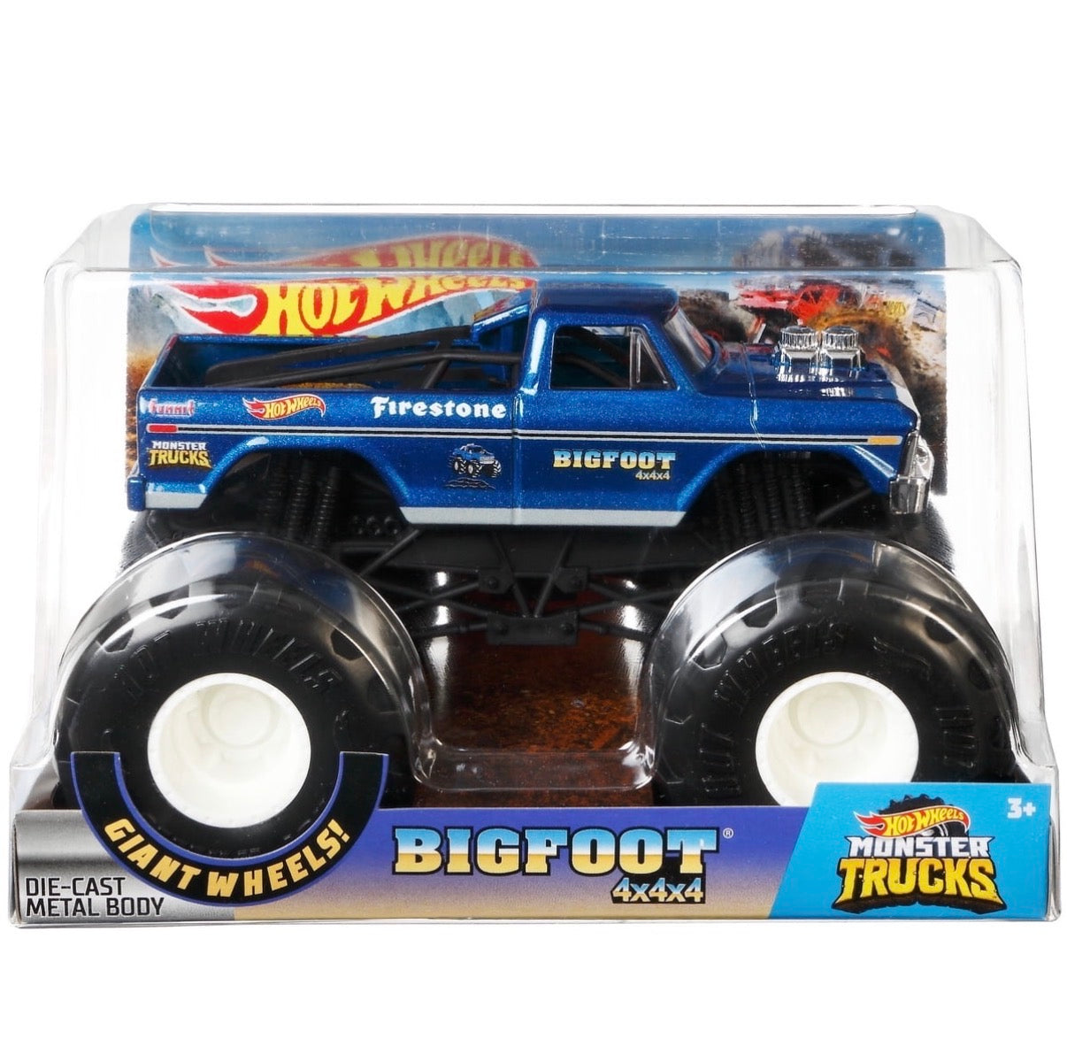 Hot Wheels Oversized Monster Trucks – Bigfoot 4x4x4