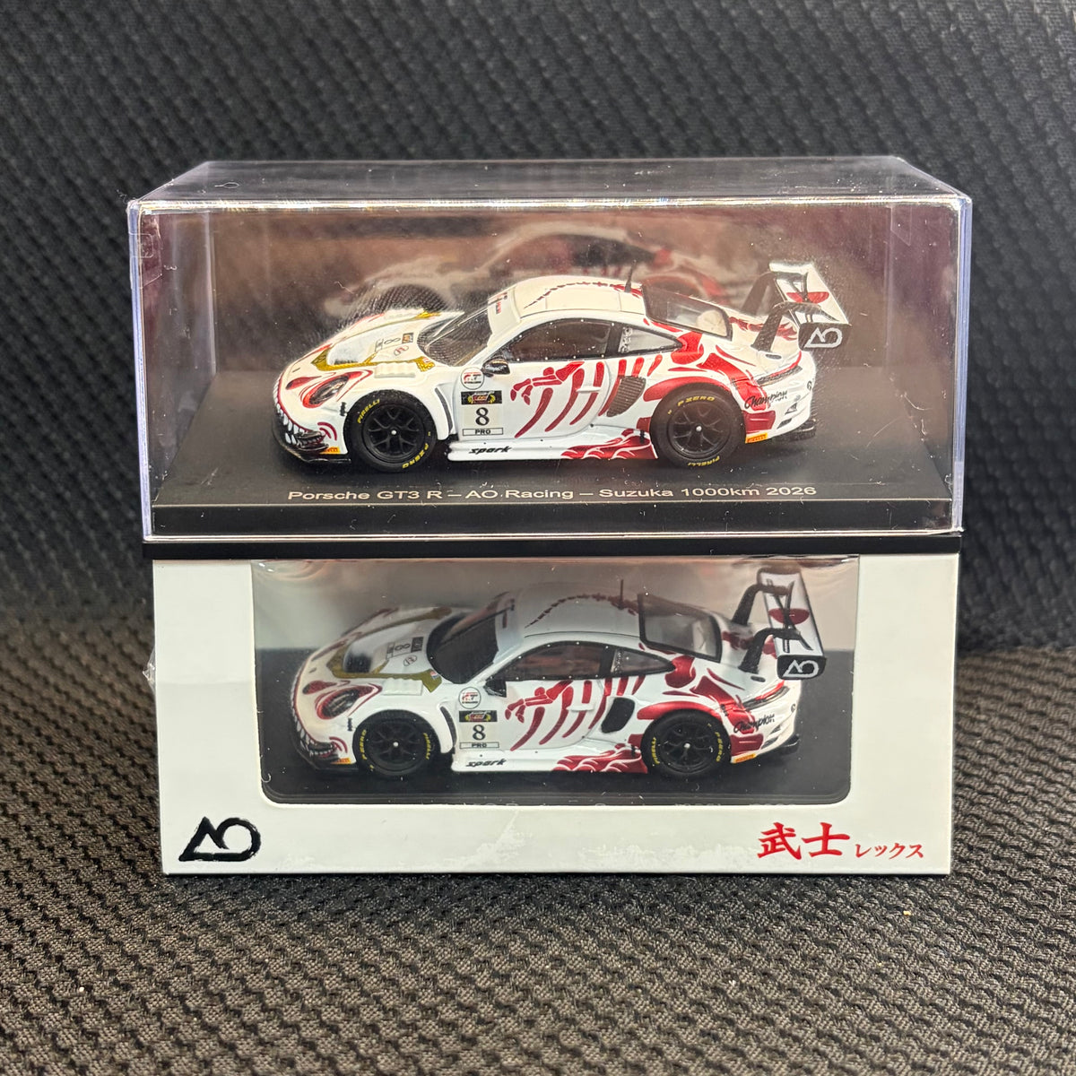 Spark AO Racing Porsche GT3 1:64 Suzuka Exclusive 2026 Japan