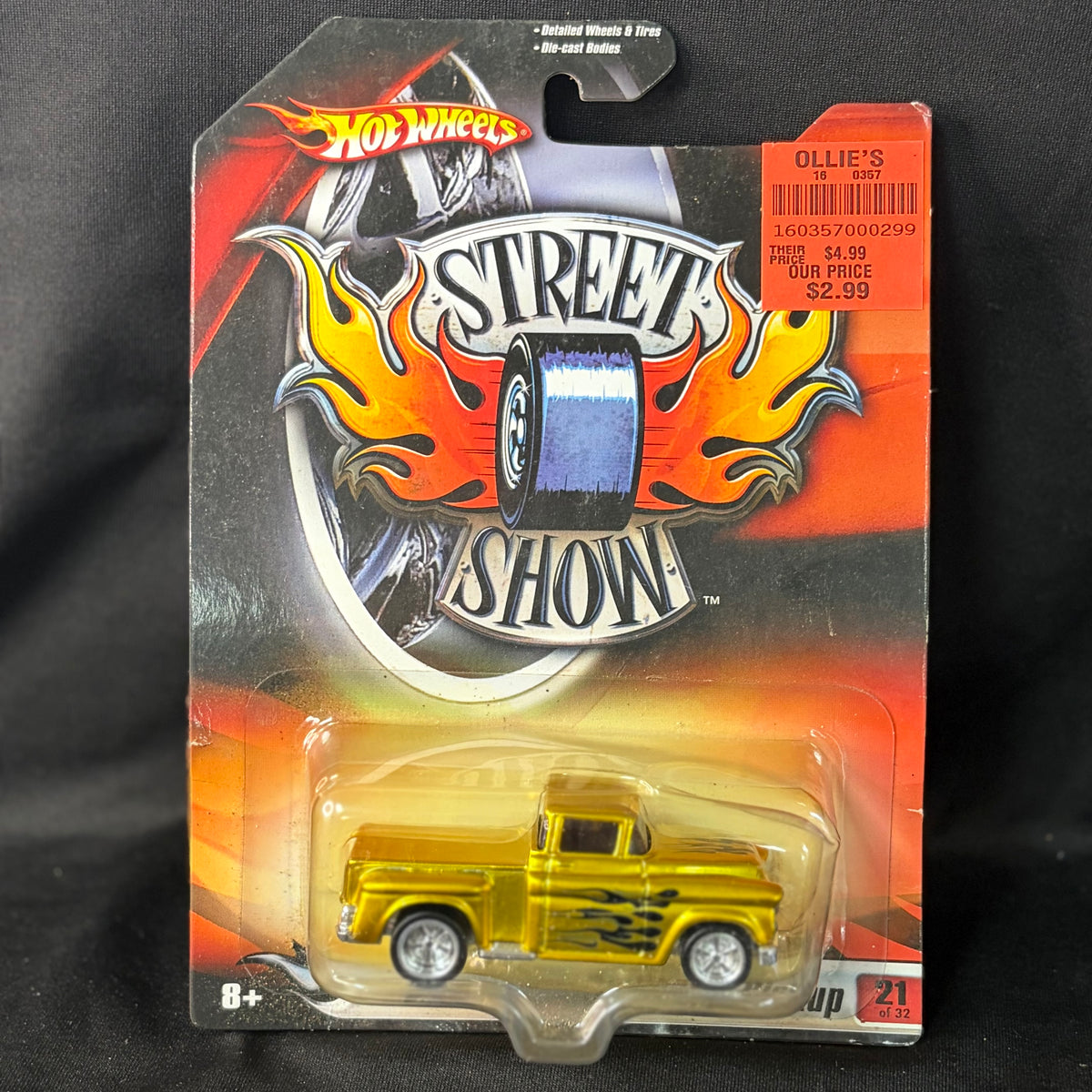 2007 Hot Wheels Street Show '52 Chevy Pickup - Damaged Card