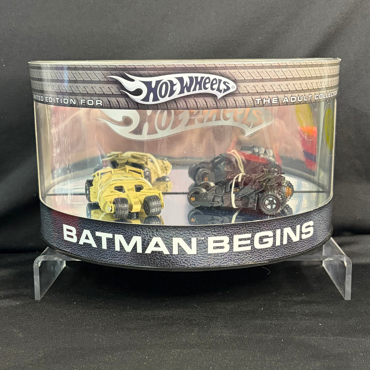 Hot Wheels Batman Begins Batmobile Black/Tan 2005