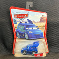 Disney Pixar Cars DJ Blue Tuner Desert Card Mattel