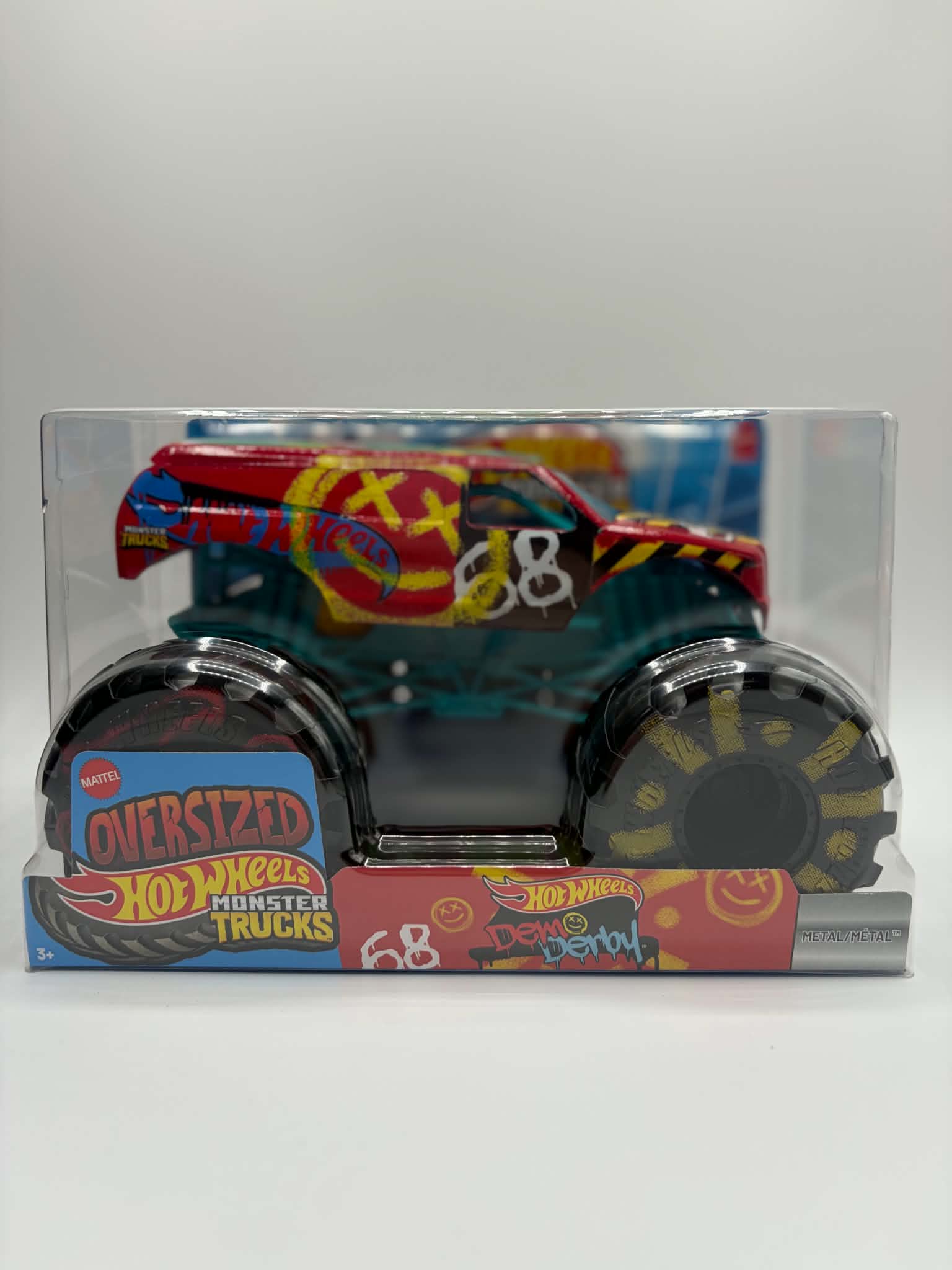 Hot Wheels Monster Trucks Demo Derby 1:24 Oversized