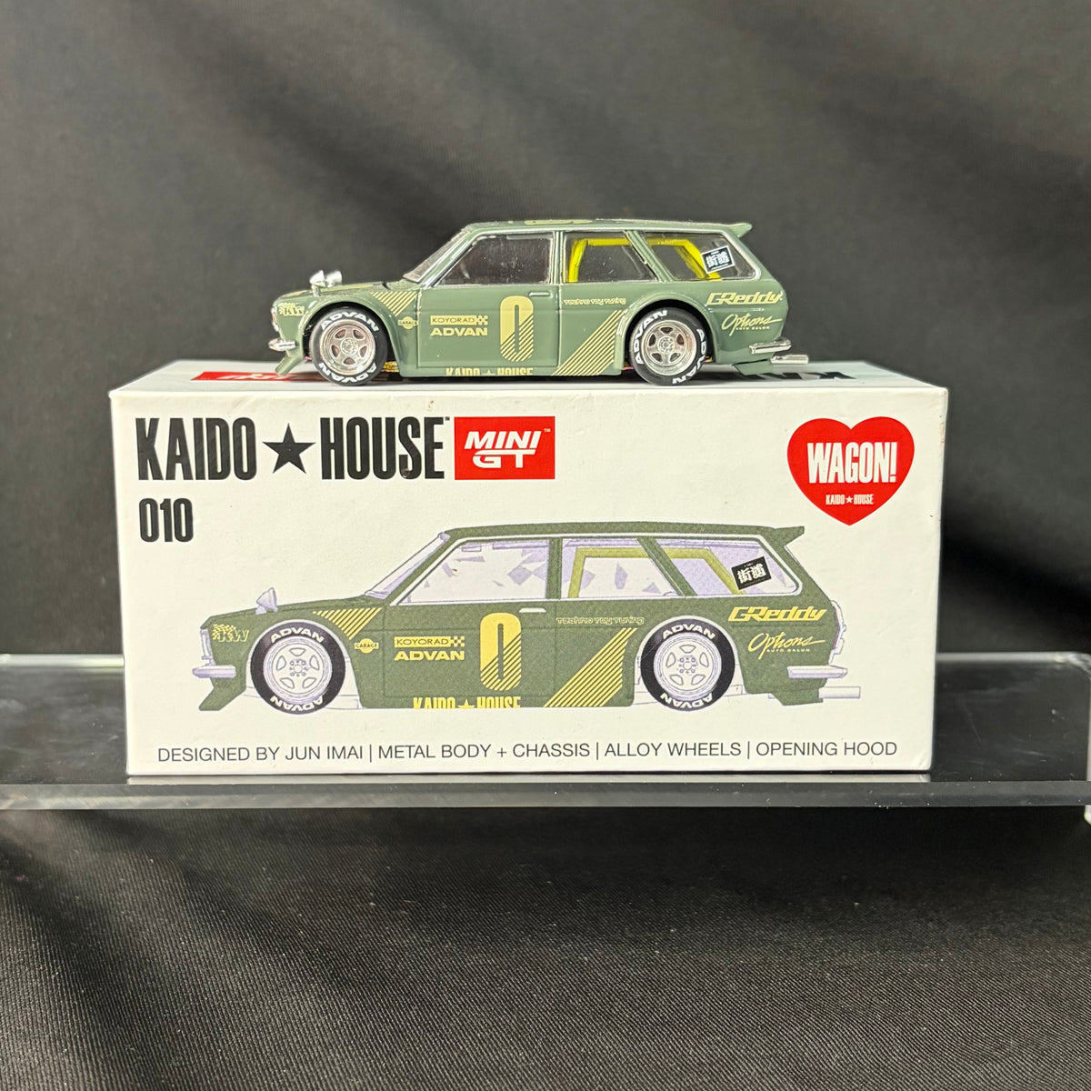 Kaido House #010 Datsun 510 Wagon KAIDO WORKS V1 Green